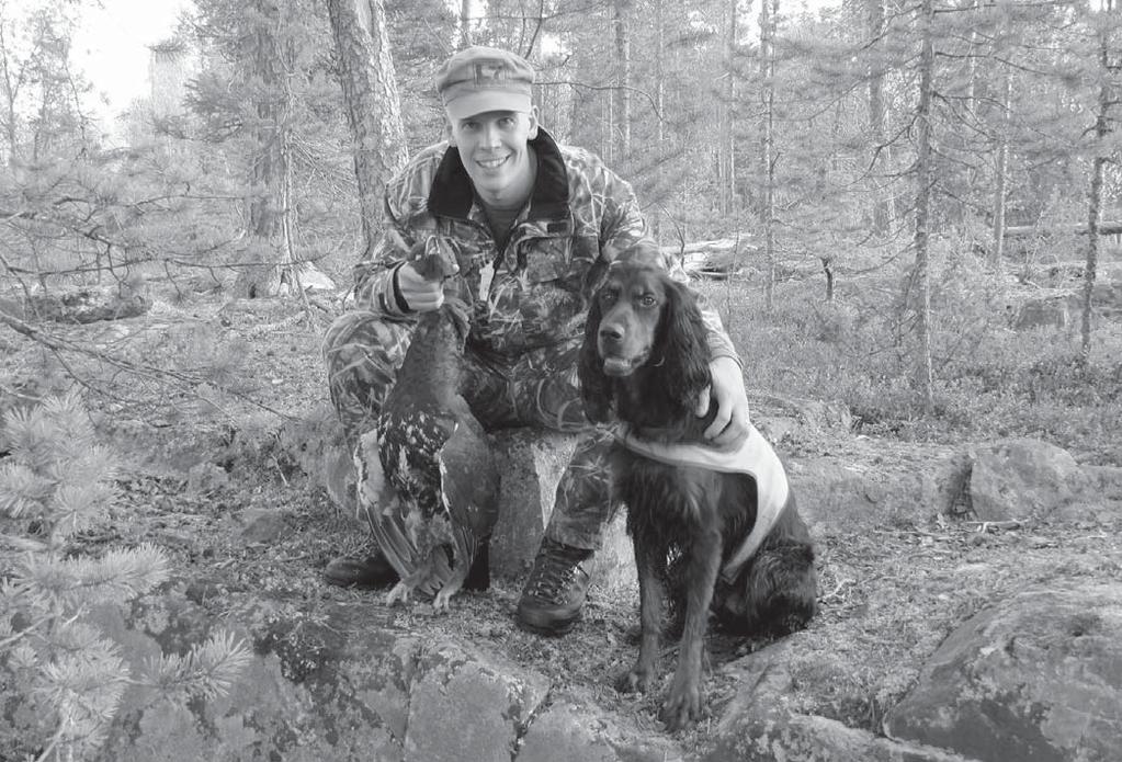 Ovatko Olgan pentuesisarukset osoittaneet samanlaisia taipumuksia? Koko Puronperän O-pentue omaa uskomattoman linnunlöytökyvyn ja ovat varmoja linnuilla.