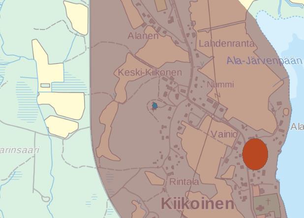 ja esitetty maankäyttö. Kohde voidaan osoittaa esim. viheralueeksi asianmukaisin säilyttämismääräyksin.