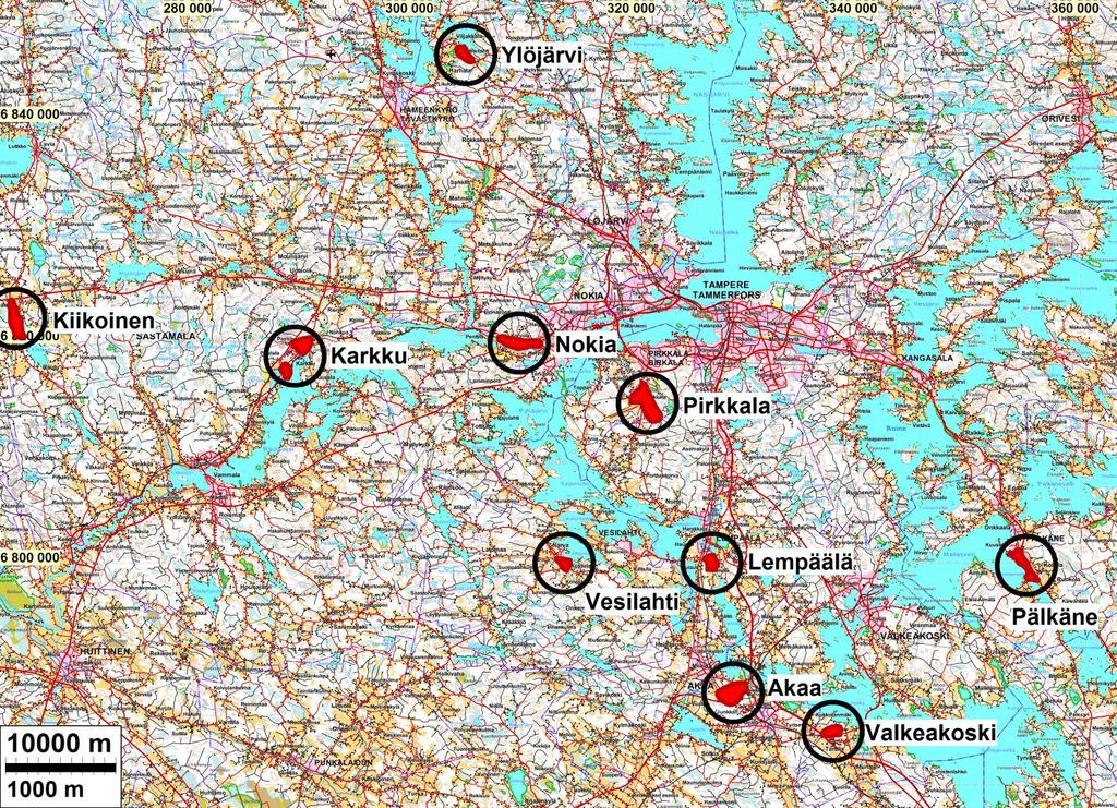 Liite 3. Pirkanmaan maakuntakaavaluonnoksen 2040 muinaisjäännösinventointi v.