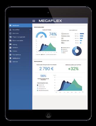 Megaflex-käyttöliittymä Megaflex-palvelujen käyttöä varten tarvitset vain toimivan selainyhteyden tarjoamme kaikki ratkaisumme ketteränä SaaS- eli Software as a Service-ohjelmistopalveluna