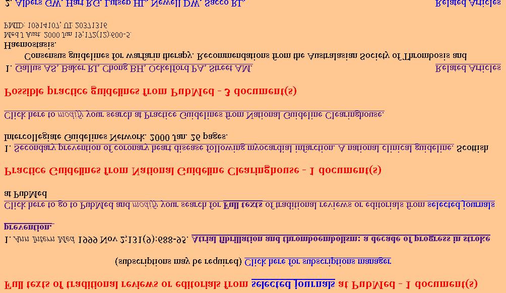 (2) Systemaattiset yleiskatsaukset tai alkuperäistutkimukset. Ajankohtaisempia vastauksia usein tarjolla kliinisiin pulmiin, työläämpiä lukea.