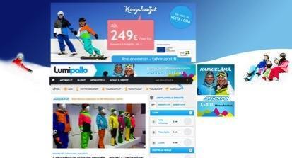 BRÄNDÄYS ELI LUMIPALLO-SIVUSTON HALTUUNOTTO TEHONOSTO Sisältää logokuvan ja yhden tai useampia vaihtuvia tekstiversioita linkillä.