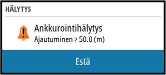 21 Hälytykset Hälytysjärjestelmä Järjestelmä valvoo jatkuvasti erilaisia tietoja vaarallisten tilanteiden havaitsemiseksi sekä järjestelmävikojen tunnistamiseksi järjestelmän ollessa käynnissä.