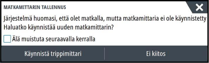 Ú Huomautus: Jotta saat parhaat tulokset, EP-85R-tallennuslaitteessa kannattaa suorittaa ohjelmistoversio 2.4.0 tai uudempi tai uusin polttoainetietojen hallinta-anturin ohjelmisto.