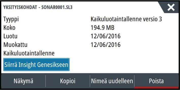 Langattomien toimintojen asetukset Tässä kohdassa määritetään langattomien toimintojen asetukset. Lisätietoja on NSS evo3 -asennusohjeessa.