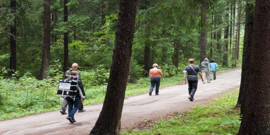 Kenttäkoe Helsingissä Psykologiset mittarit Mitattiin myös melu ja ilmansaasteet ympäristön elvyttävyys (ROS),