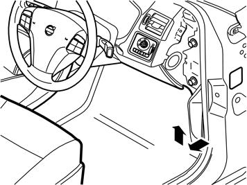 J8504975 64 Irrota kiinnitin, joka kiinnittää suuttimen ilmakanavaan oikeala ja