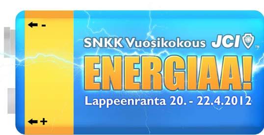 SNkk:n 2012 Vuosikokous 20.-22.04.2012 Lappeenrannassa Rekkaroituminen käynnistynyt.