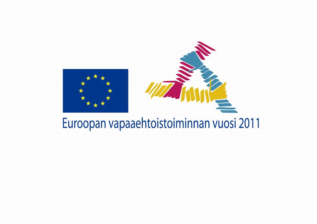 Slogan ja logo Vapaaehtoisena