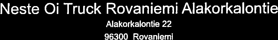 22 96300 Rovaniemi