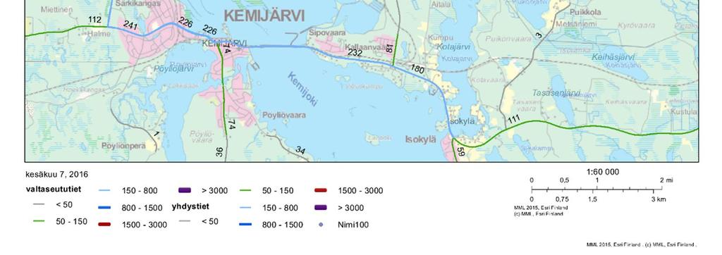 Valtatien 5 ja Pahkakummuntienliittymä on kanavoitu tasoliittymä, jossa on sekä pääsuunnassa että sivusuunnassa korotetut liikennesaarekkeet.