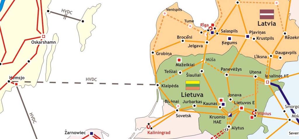 22 NordBalt Tilannekatsaus: Osapuolten välinen Memorandum of Understanding (MoU) allekirjoitettu heinäkuussa 2008 Hanke sisältää tasasähköyhteyden lisäksi verkkovahvistuksia Latviassa Hankkeeseen