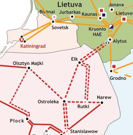 23 Liettua - Puola Tilannekatsaus: Hankkeeseen kuuluu back-to-back tasasähköasema sekä tarvittavat verkkovahvistukset kummassakin maassa Uusien 400 kv avojohtojen YVAtarjouskysely ja