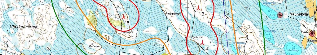 35 40 45 0 500 1000 1500 2000 m Map: Hallakangas peruskartta, Print