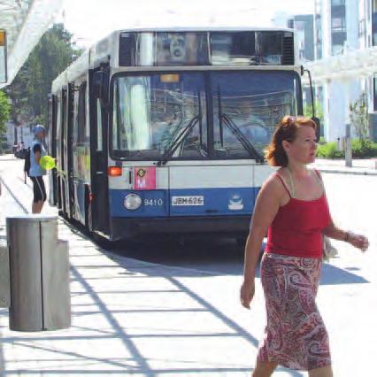 Joukkoliikenne kilpailee nopeudella Nopeustaso on kasvanut vuoden 2004 tasosta raitiovaunuliikenteessä 4 prosentilla ja bussiliikenteessä 6 prosentilla.