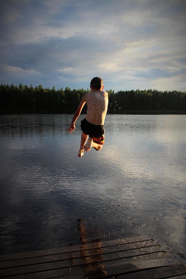 Ilman tukea ei ole uskallusta hypätä