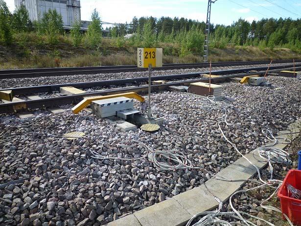 50 Kuva 26. Kaipiaisten liikennepaikan vaihde V213.