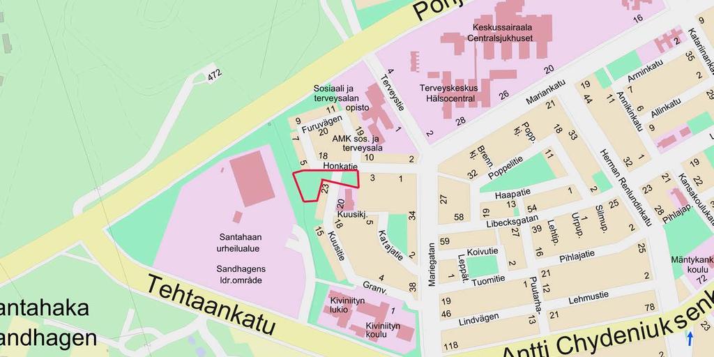 KOKKOLAN KAUPUNKI TEKNINEN PALVELUKESKUS KAAVOITUSPALVELUT KARLEBY STAD TEKNISKA SERVICECENTRET PLANLÄGGNINGSTJÄNSTER ASEMAKAAVAMUUTOKSEN OSALLISTUMIS- JA