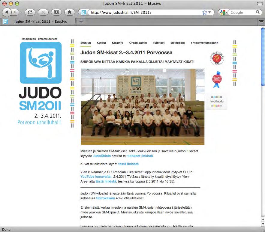 Liite 1 3 (11) Judo SM2011