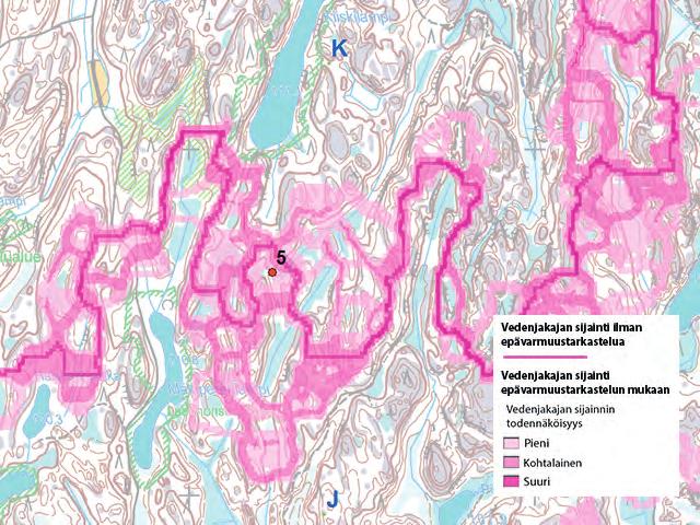 38 4.4.6 Visualisointi Kun paikkatietoa käytetään vesistökuormituksen tutkimuksessa ja vähentämisessä, mallitulosten visualisointi nousee tärkeään rooliin.