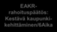 EAKR-päätökset Uudenmaan liitossa EAKRrahoituspäätös