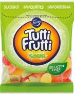 Tutti Frutti Sour Tutti Frutti Fruity 180 g Choco 170 g 21 ps/ltk T 914622 MN 1318772