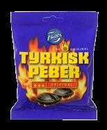 Tyrkisk Peber Original 150 g 24 ps/ltk G 402822 Tyrkisk Peber Hot & Sour 150 g 24