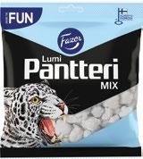 Somex 280 g 12 x 5 = 60 ps 403772 Pantteri Mix 280 g 12 x 5 = 60 ps 403413 umi