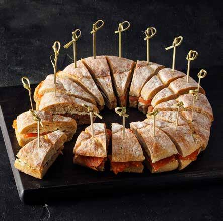 Kylmäsavulohileipä 1 kpl Vaasan Perunainen varrasleipä 120 g Tuorejuusto maustamaton, laktoositon 150 g Kylmäsavulohiviipaleita