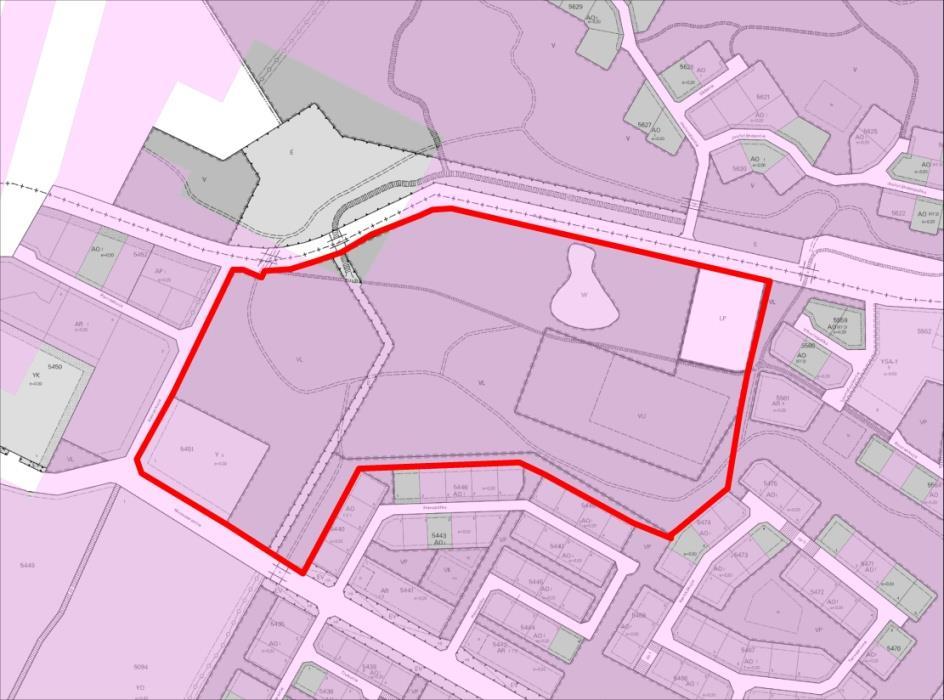 25. Kaukolampi, Nivavaara Vastuuhenkilö: Asuinpientalojen korttelialue Pinta-ala (%) 188 900 m² (99%) 1 900 m² (1%)