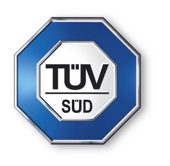 Kuva 1. TÜV:n myöntämä Octagon -sertifikaatin merkki. Kuvalähde: http://www.worksmanagement.co.uk/news/tuv-sud-launches-octagonquality-mark/59510 Kuva 2. TÜV:n myöntämä GS -sertifikaatin merkki.