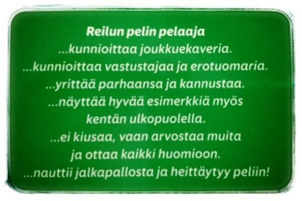 Kaikkien vihreiden korttien saaneiden pelaajien kesken arvotaan kuukausittain palkinto. Kortteja saat Nappulaliigan toimistolta ORANSSI KORTTI Peleissä on käytössä Oranssi kortti.