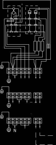 a A1 B1 H1 H2 H3 J1 b b0 a1 a b b0 a1 a b b0 A2 A3 B2 B3 380-415V 3N~ 50/60Hz H1 H2 H3 SENSORI SENSOR 220-240V 3~ 50/60Hz N U V W Huom: Note: