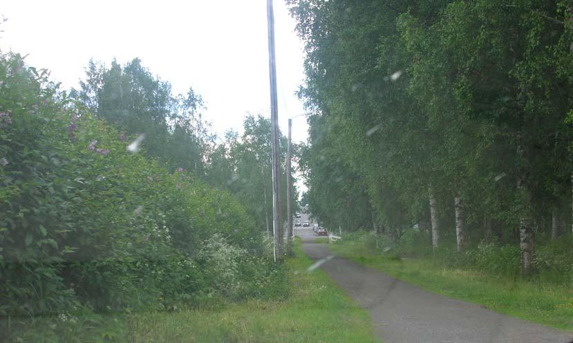 11 Kuva 7, Saaristenpolku 2.1.6 VÄESTÖ Kaava-alueen ympäristö on pääosin asuinkäytössä. 2.1.7 PALVELUT Suunnittelualueen naapurustossa sijaitsee Kuurojen palvelusäätiön palvelukeskus Sampola.