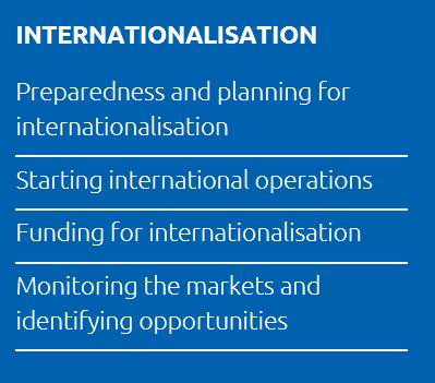 18 Kansainvälistymisen ja kasvun palvelut ja rahoitus 2017 6.