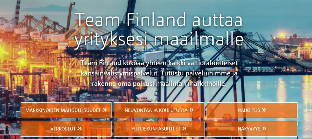 Tarjolla on runsaasti tietolähteitä, kuten esimerkiksi www.yrityssuomi.fi.