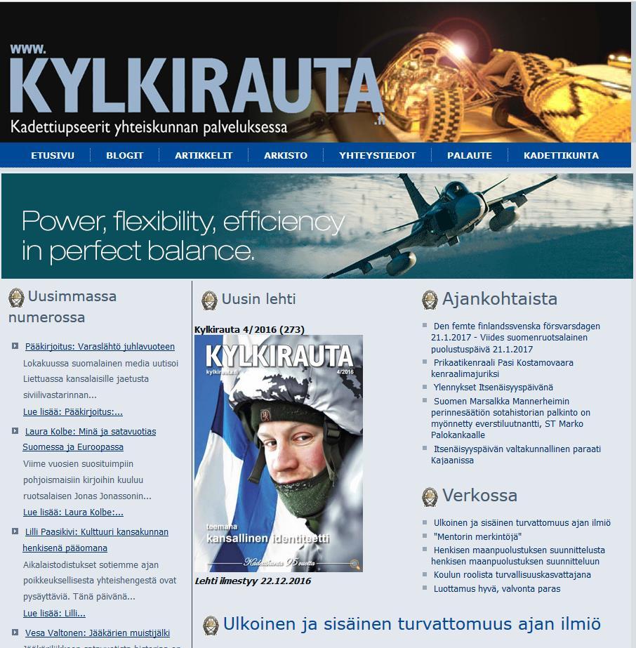 Kylkiraudan verkkolehti www.kylkirauta.