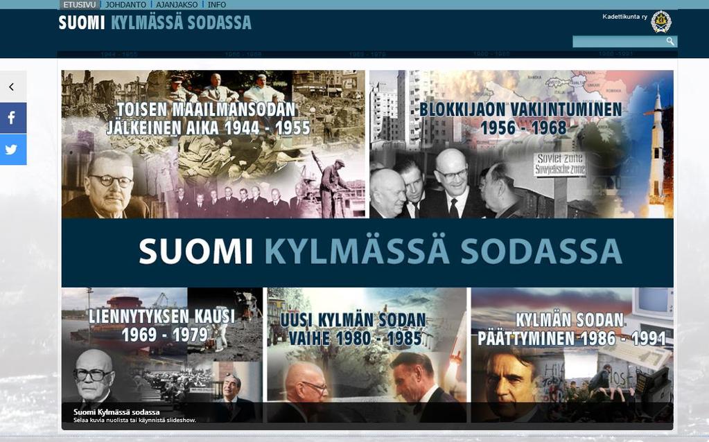 Suomi kylmässä sodassa www.kylmasota.