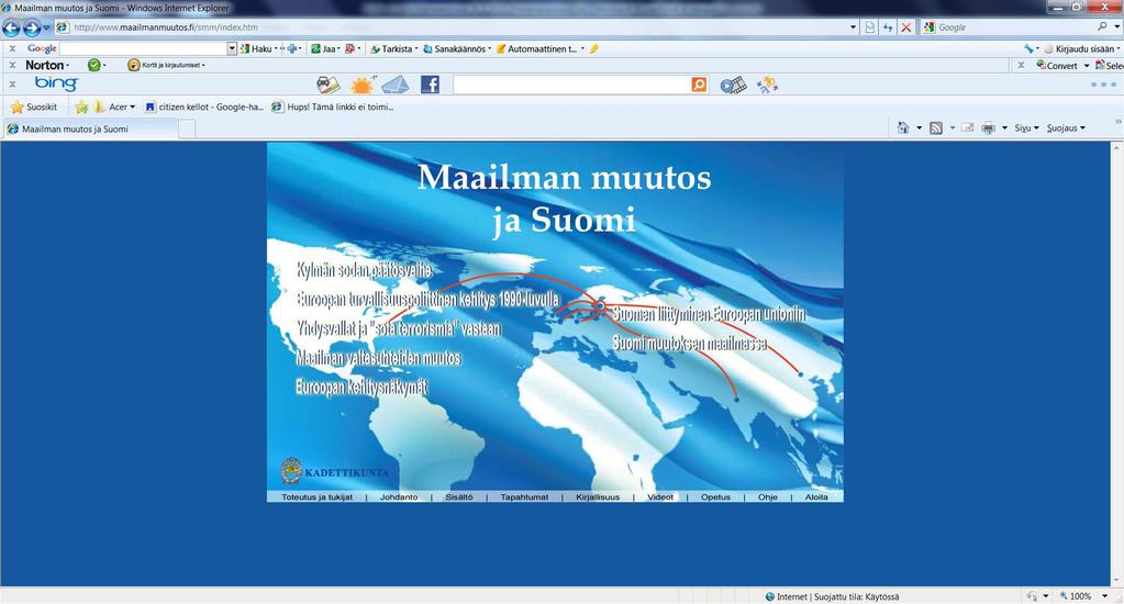 Maailman muutos ja Suomi www.maailmanmuutos.
