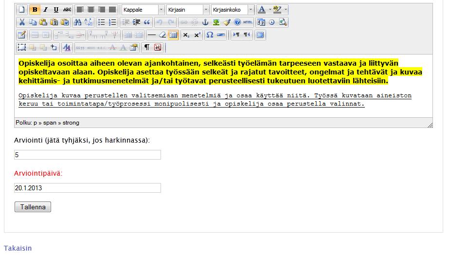Kriteerilauseet jquery UI Accordion -komponentissa.