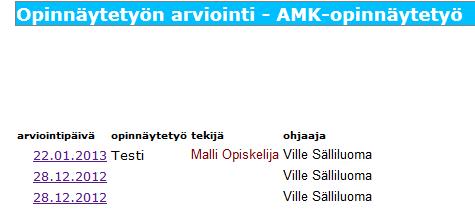 9 Kuva 4. Valmis lausunto. Lausunnot tallennetaan kategoriakohtaisesti. Valitussa kategoriassa on hallintavalikko, josta pääsee lausuntojen muokkaus- ja poistotoimintoihin.