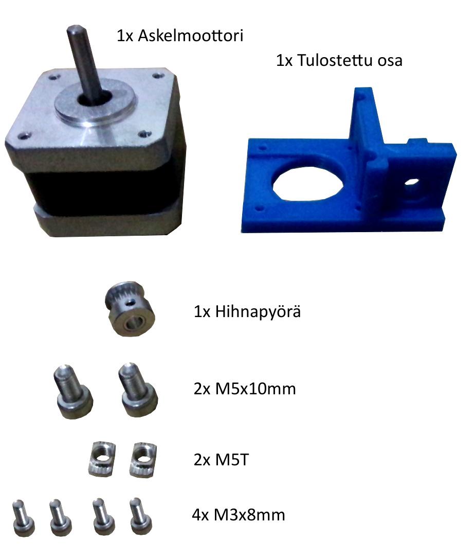 Prusa i3 3D-tulostin Kokoamisohje 3.4 Vaihe 4 3.