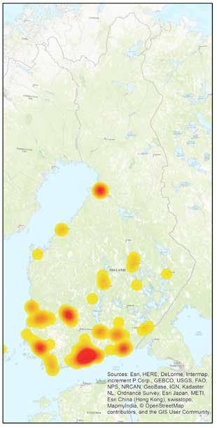 KEMIANTEOLLISUUS Kemianteollisuuden toimipisteet TUOTANNON BRUTTOARVO 17 mrd. TAVARAVIENNIN ARVO 10,1 mrd.