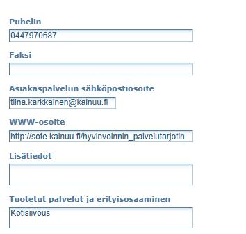 Palvelutarjottimen kautta tulleen sähköpostin lähettäjänä on aina noreply@nexamed.com.