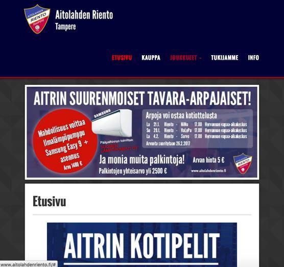 Pääosin responsiivinen ulkoasu toteutetaan CSS-tyylejä käyttäen, mutta apuna voidaan käyttää myös Javascriptiä.