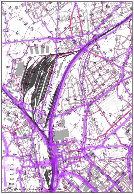 9 Pasila-Käpylä pääreitin suoristus Hankkeen kuvaus Hankkeessa toteutetaan pyörätie pääradan viereen sen itäreunalle Ratapihantien päästä Käpylän asemalle.