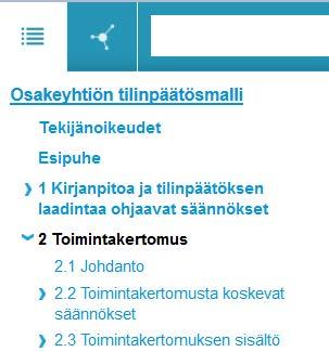 2.1 Julkaisuista palaaminen palvelun etusivulle Halutessasi palata takaisin palvelun etusivulle klikkaa julkaisusivun oikeassa yläkulmassa olevaa Palaa sivustolle -painiketta.