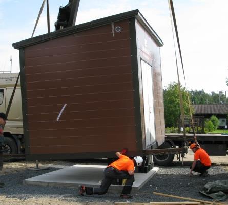 Tarvittaessa siirrettävissä Jälleenmyyntiarvo merkittävä Huoltopalveluiden toteuttaminen