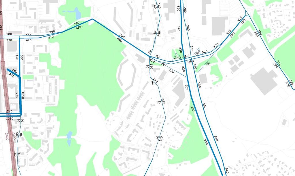 Tämä johtuu Jokeri 2:n (runkolinja 560) käyttöönotosta ja toisaalta Kuninkaantammen maankäytön kasvusta. Myyrmäki toimii Kuninkaantammen tärkeimpänä raideliikenteen syöttöasemana.