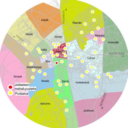 Kymmenissä erilaisissa puistoissa on mahdollisuudet mukavaan ajanviettoon, olipa suunnitelmissa rentoutuminen tai